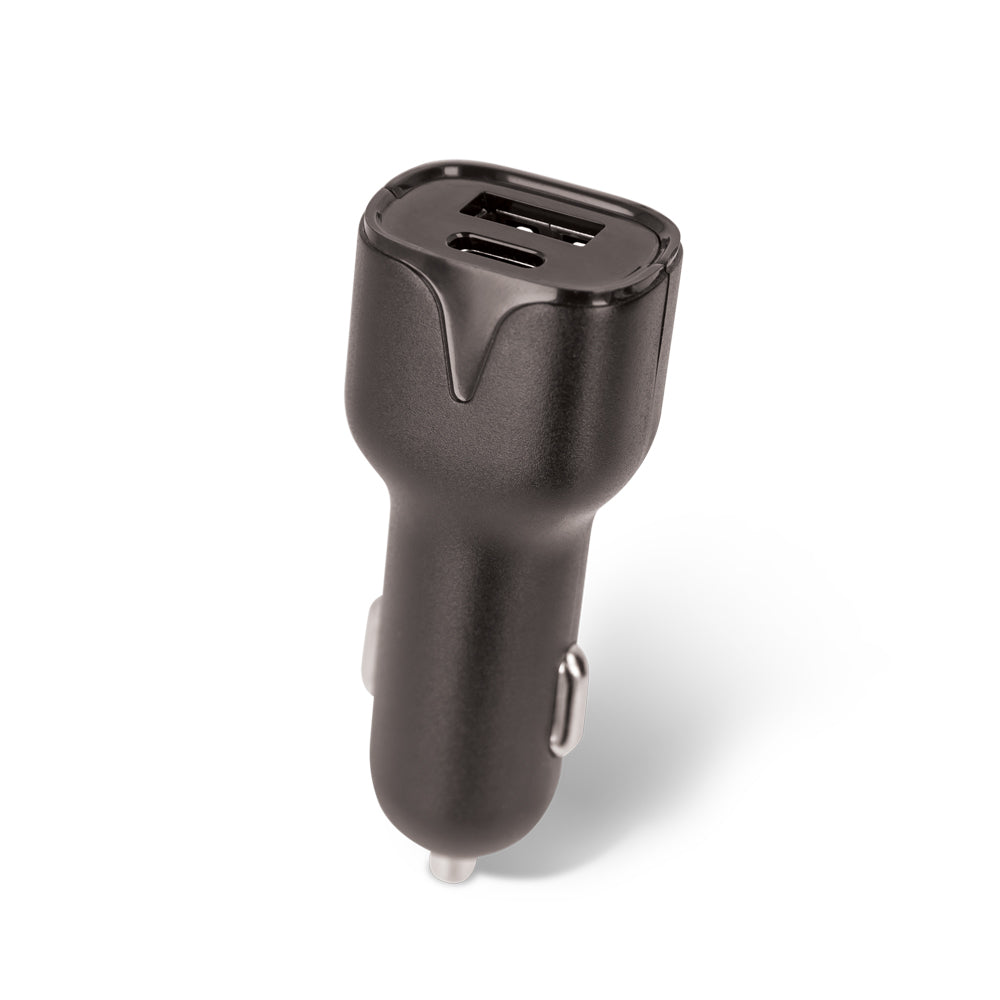 Adaptador Isqueiro USB e USB C 2.4A